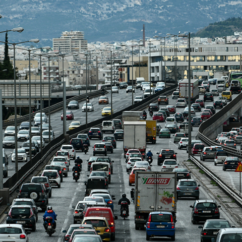 Κίνηση στην Αθηνών-Λαμίας