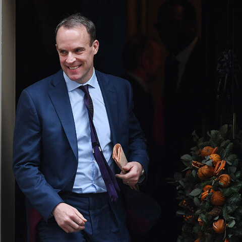 Ο Βρετανός ΥΠΕΞ Ντομινίκ Ράαμπ