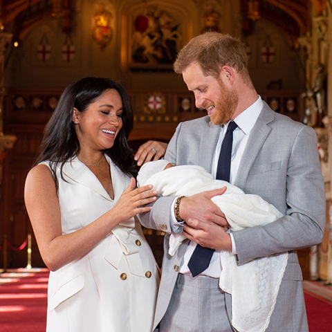 Πρίγκιπας Χάρι, Μέγκαν Μαρκλ και Άρτσι 