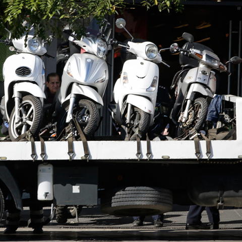 Δίκυκλα στην Αθήνα