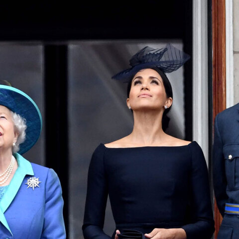 Βασίλισσα Ελισάβετ, πρίγκιπας Χάρι, Μέγκαν Μαρκλ 