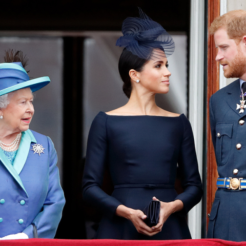 Βασίλισσα Ελισάβετ, Μέγκαν Μαρκλ, Πρίγκιπας Χάρι