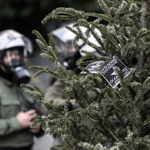 Αστυνομικές δυνάμεις στο Κουκάκι 