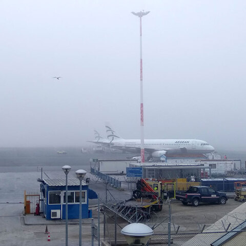 Ομίχλη στο αεροδρόμιο «Μακεδονία» - ΑΡΧΕΙΟΥ 