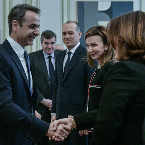 Κυριάκος Μητσοτάκης, Ένωση Εφοπλιστών