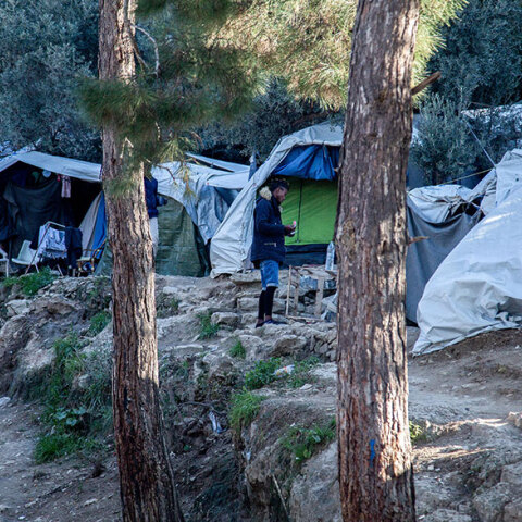 Δομή προσφύγων και μεταναστών στη Σάμο