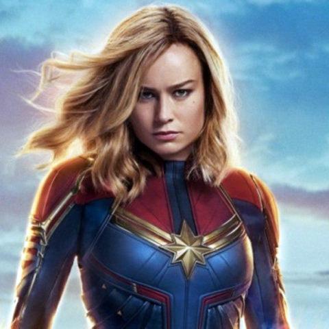 Μπρι Λάρσον στον ρόλο της Κάπτεν Μάρβελ