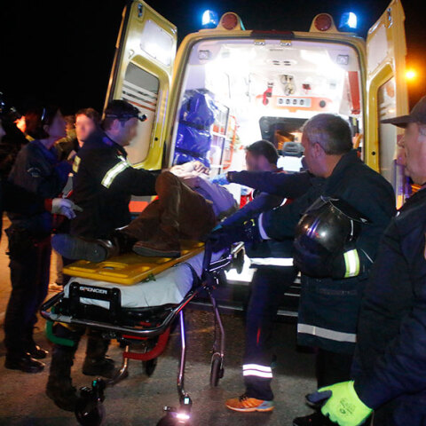 Τροχαίο/Διακομιδή τραυματία