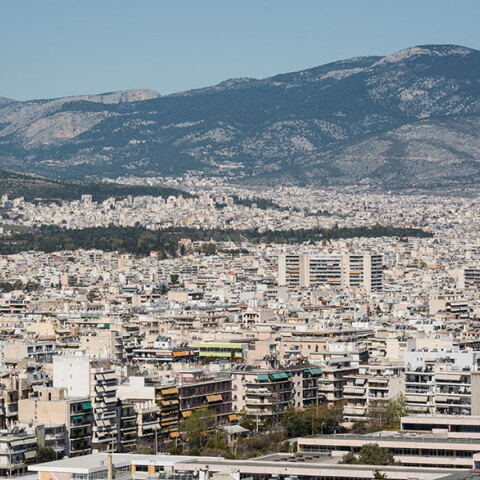 Πανοραμική εικόνα της Αθήνας