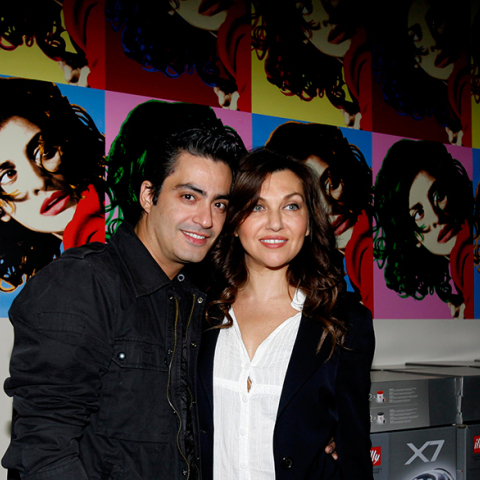 Διονύσης Σχοινάς και Καίτη Γαρμπή /