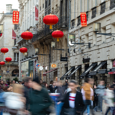 Στολισμένο το Παρίσι για την κινεζική Πρωτοχρονιά