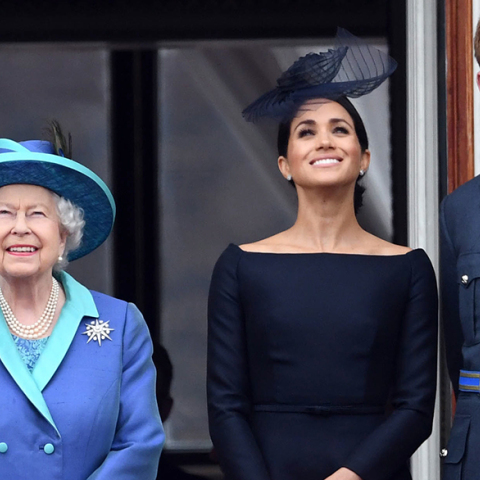 Βασίλισσα Ελισάβετ, Μέγκαν Μαρκλ, Πρίγκιπας Χάρι