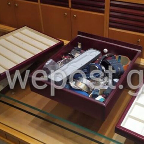 Θεσσαλονίκη: Ένοπλη ληστεία σε κοσμηματοπωλείο