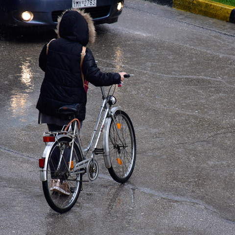 Βροχή στο Ναύπλιο 
