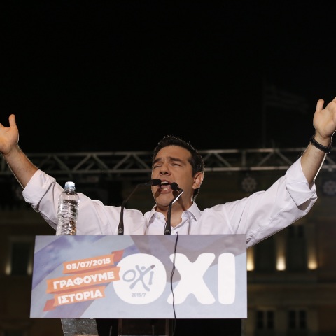 ΑΛΕΞΗΣ ΤΣΙΠΡΑΣ, ΔΗΜΟΨΗΦΙΣΜΑ 2015