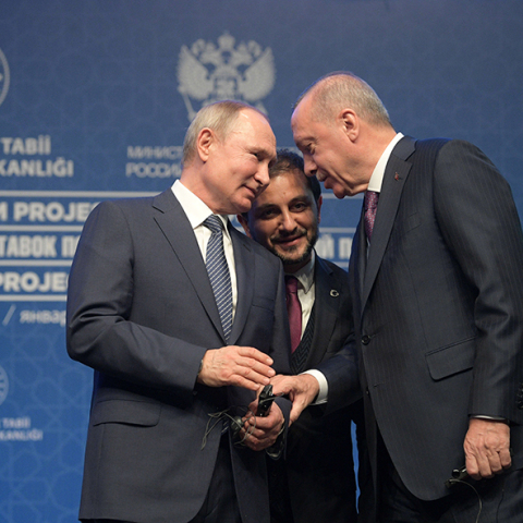 Βλαντιμίρ Πούτιν, Ρετζέπ Ταγίπ Ερντογάν 