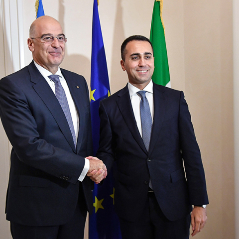 Νίκος Δένδιας, Λουίτζι Ντι Μάιο 