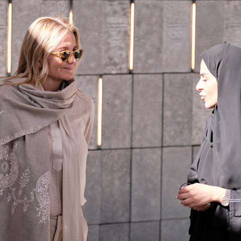 Η Μαρέβα Μητσοτάκη στο Αμπού Ντάμπι