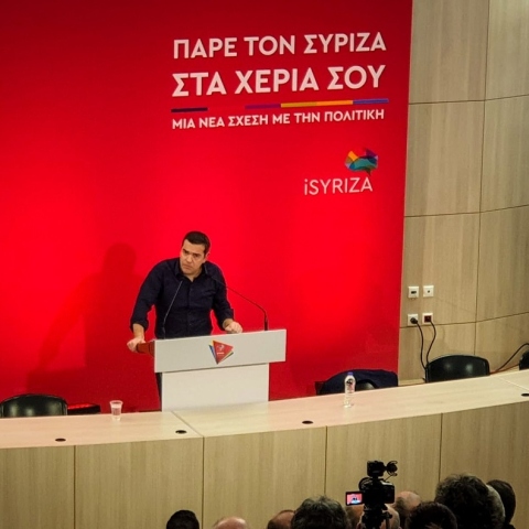 Αλέξης Τσίπρας, Μετασχηματισμός ΣΥΡΙΖΑ
