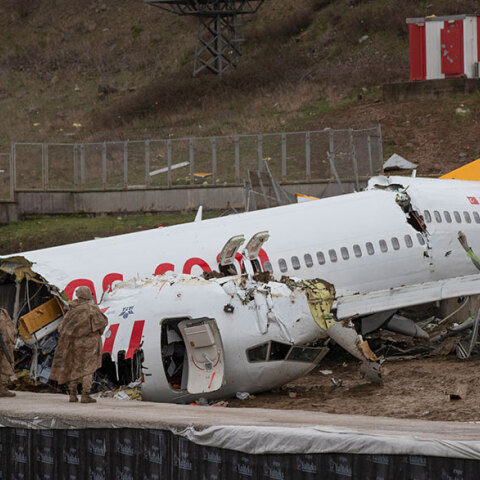 Συντριβή αεροσκάφους στην Κωνσταντινούπολη