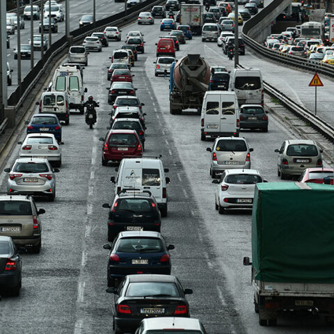 Κυκλοφοριακό χάος και μποτιλιάρισμα στον Κηφισό