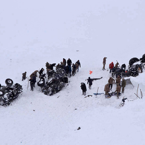 Χιόνια στην επαρχία Βαν της Τουρκίας