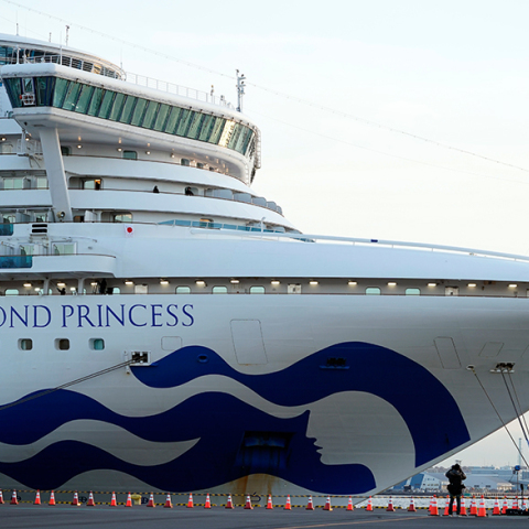 Το κρουαζιερόπλοιο Diamond Princess