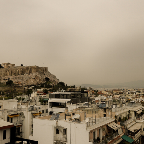Νέφος στην Αθήνα
