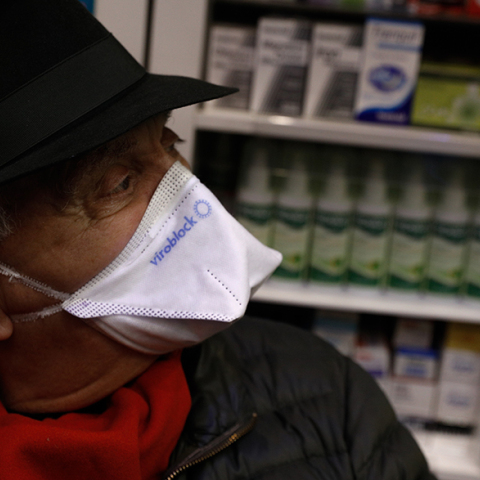 Μάσκα για την εποχική γρίπη