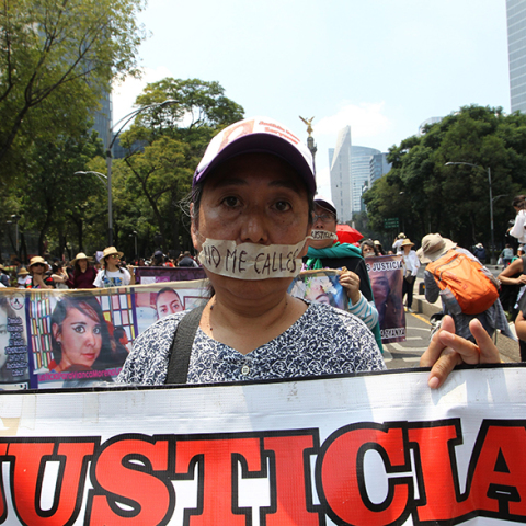 Δικαιοσύνη ζητούν οι γυναίκες στο Μεξικό