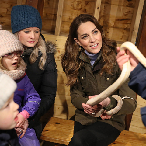 Η Κέιτ Μίντλετον και το φίδι 