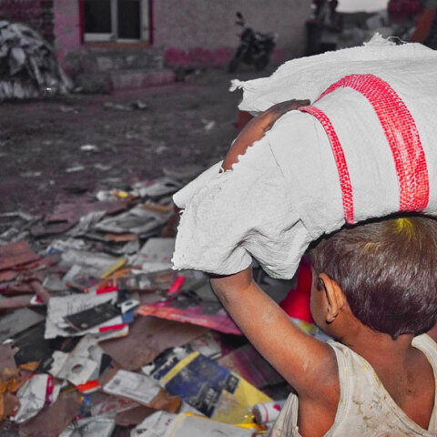 Παραγκούπολη στην Ινδία