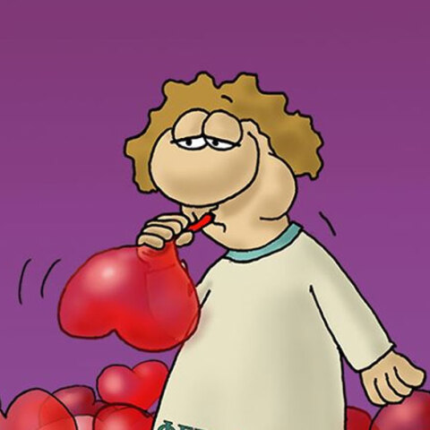 Το σκίτσο του Αρκά για τον Άγιο Βαλεντίνο