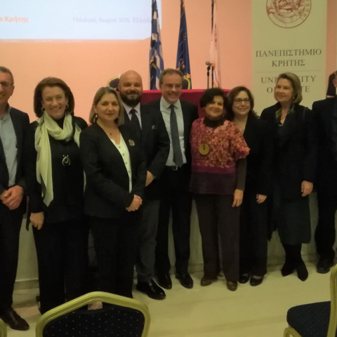 Μνημόνιο συνεργασίας υπέγραψαν τα Παιδικά Χωριά SOS και το Πανεπιστήμιο Κρήτης