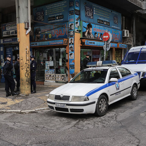 Αστυνομική επιχείρηση στη Μενάνδρου