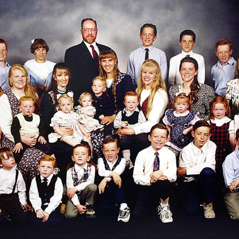 Οικογένεια πολύγαμου Μορμόνου της Γιούτας 