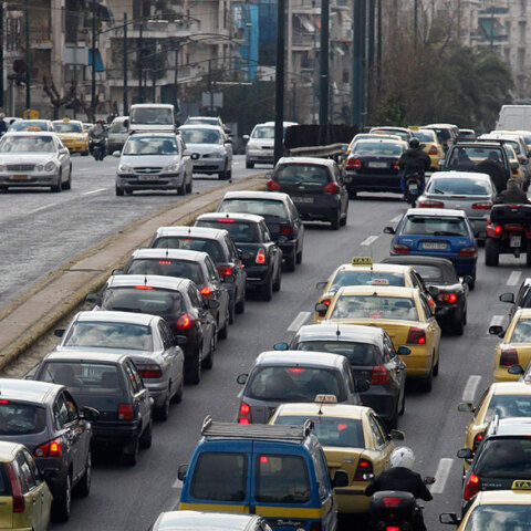 Μποτιλιάρισμα στη λεωφόρο Κηφισίας