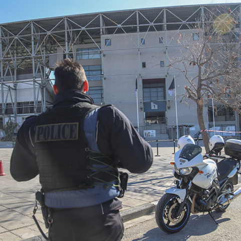 Μέτρα ασφαλείας έξω από την Τούμπα