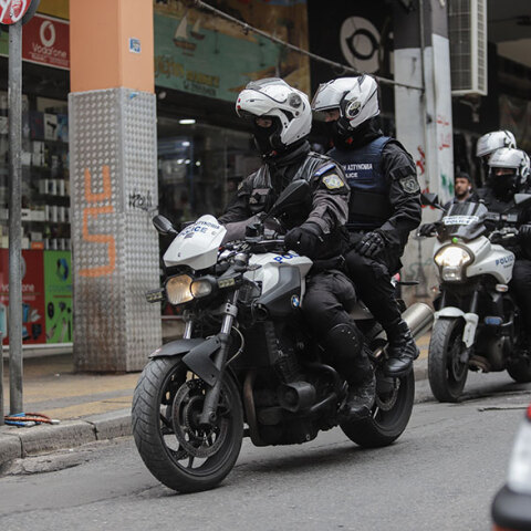 Αστυνομικοί στη Μενάνδρου