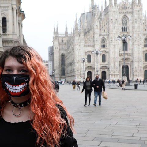Πλατεία Duomo στο Μιλάνο 