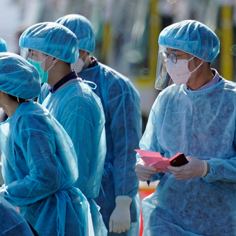 Υγειονομικό προσωπικό στην Ιαπωνία