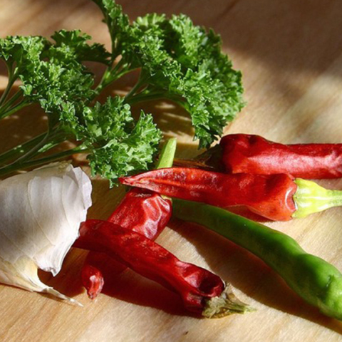 Σκόρδα, τσίλι και τζίντζερ