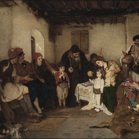 Νικόλαος Γύζης | Παιδικοί αρραβώνες