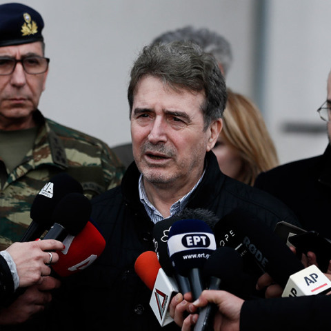 O υπουργός Προστασίας του Πολίτη, Μιχάλης Χρυσοχοΐδης