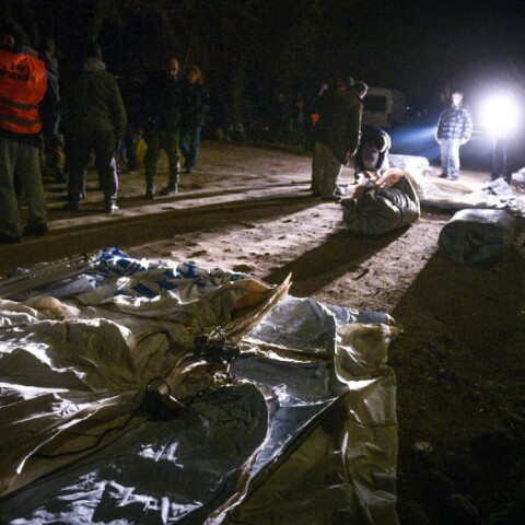 Μετανάστες στη Λέσβο