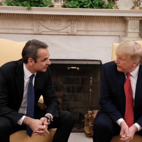 Κυριάκος Μητσοτάκης - Ντοναλντ Τραμπ