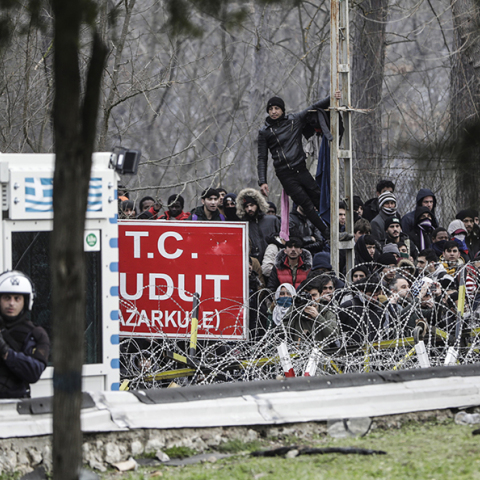 Πρόσφυγες και μετανάστες στα σύνορα του Έβρου