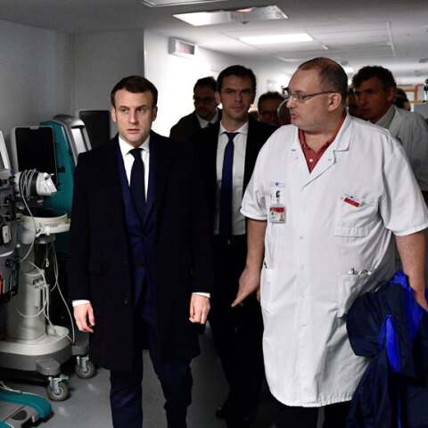 Εμανουέλ Μακρόν - Κορωνοϊός - Γαλλία 