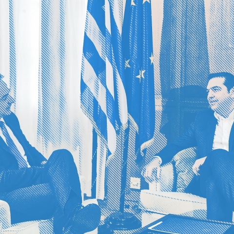 Συνάντηση του πρωθυπουργού Κυριάκου Μητσοτάκη με τον πρόεδρο του Σύριζα Αλέξη Τσίπρα