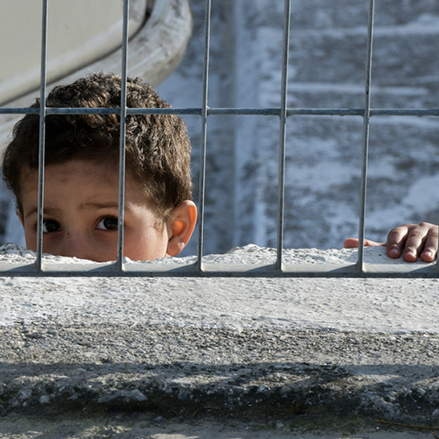 Πρόσφυγες στη Μυτιλήνη 
